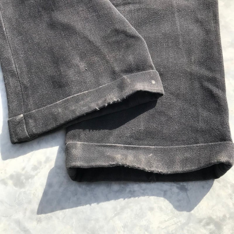 60's Burlington バーリントン ウィップコードパンツ ブラック 希少