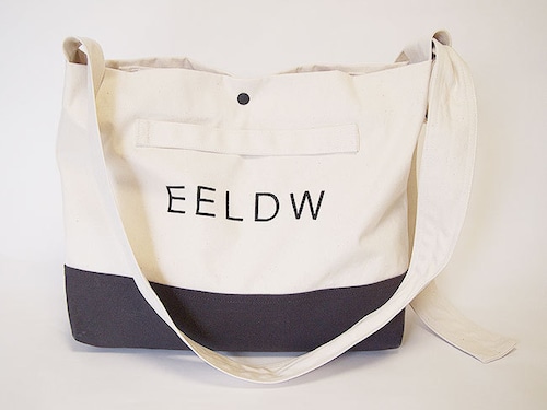 2WAY ショルダー バッグ　"2WAY SHOULDER BAG"  (OFF WHITE×BLACK)