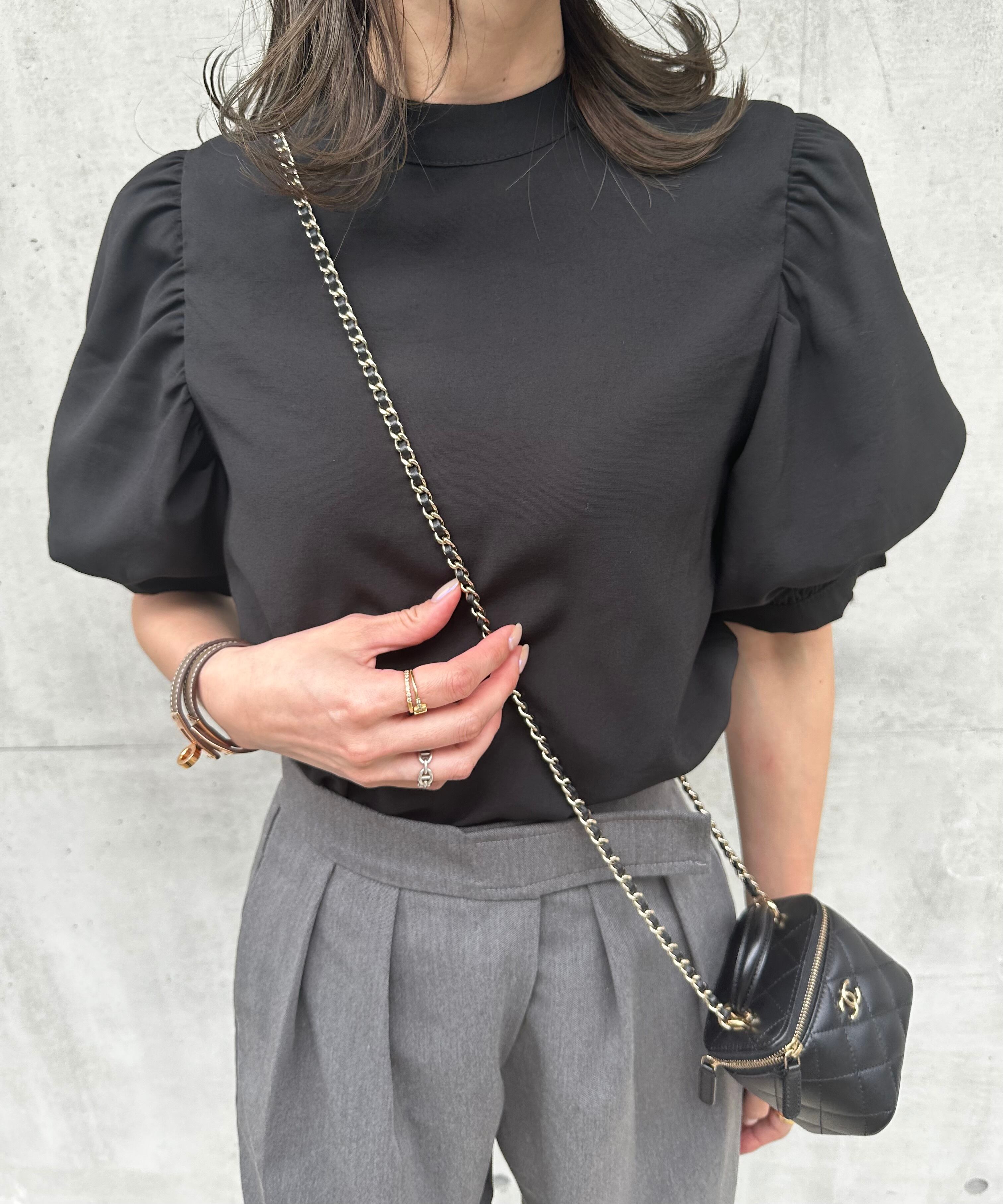 ◆予約◆half puff sleeve shirt(ご注文から1-2週間程でお届け)