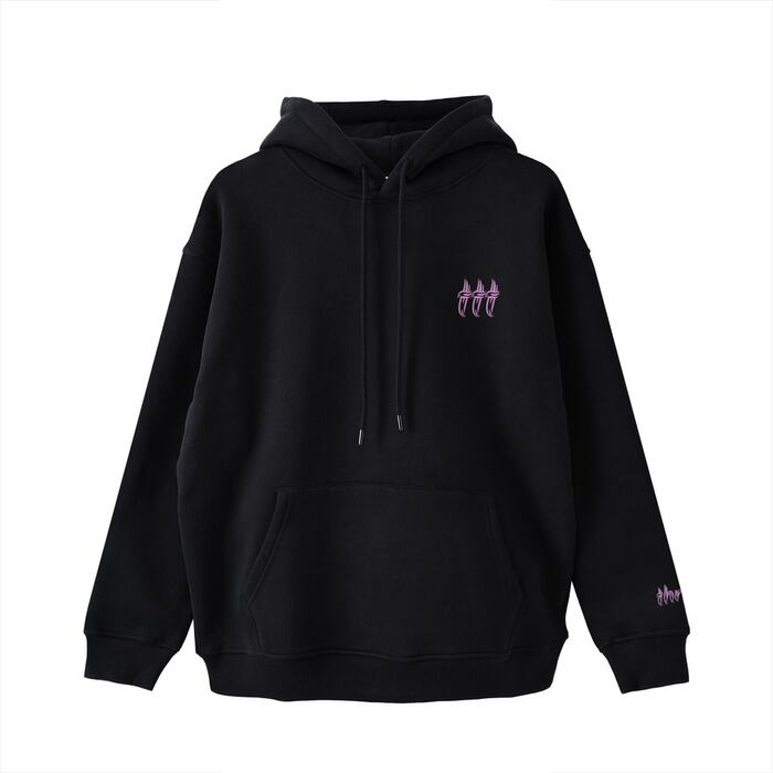 DIESEL BOX LOGO PARKER パーカー DIESEL パーカー ボックスロゴ スウェットプルパーカー ブラック | Pay ID