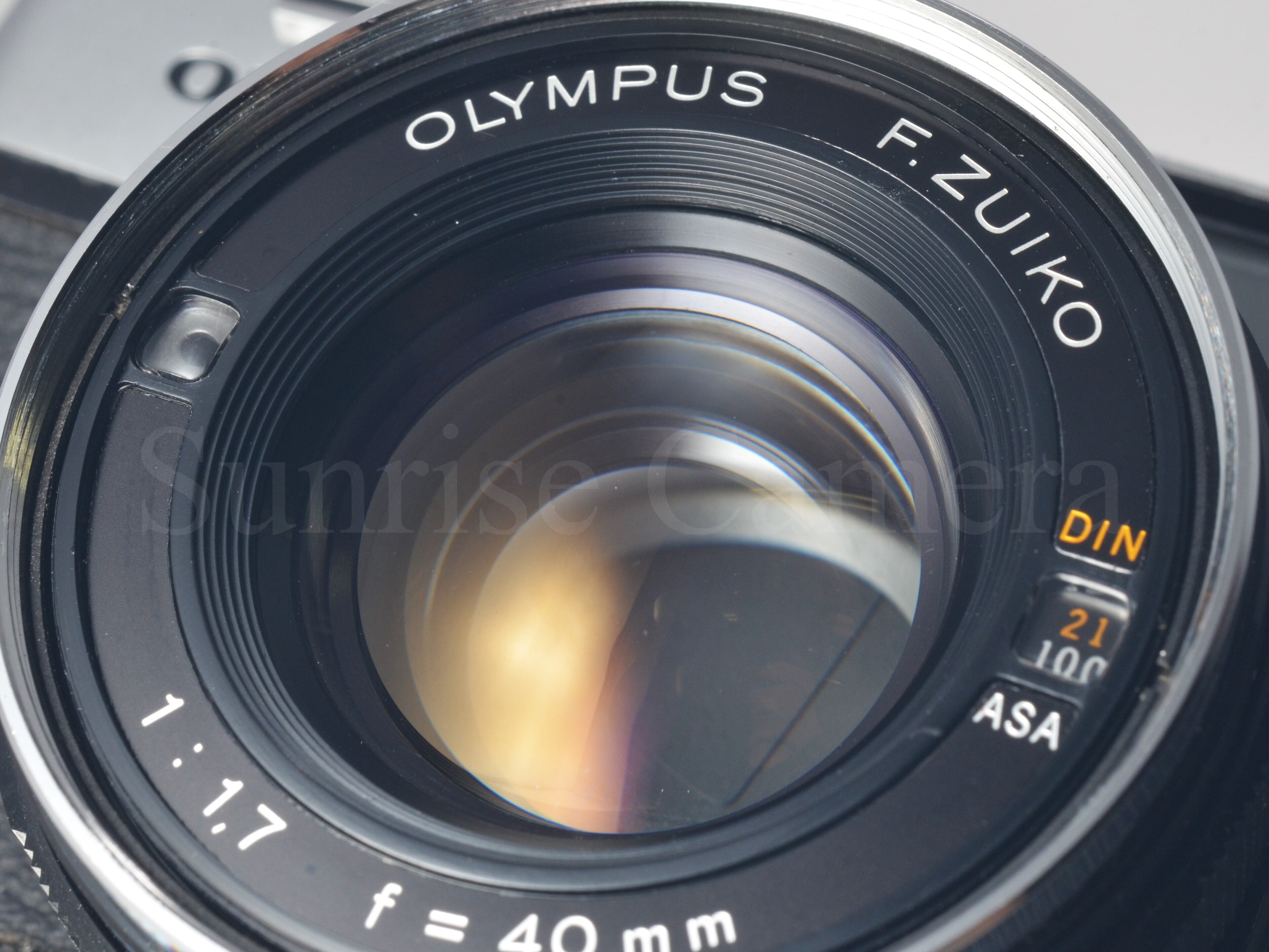 Olympus Pen D. Zuiko 40mm フィルムカメラ OLYMPUS 35DC / F.Zuiko 40mm F1.7 後期型 整備済 ネガフィルム付