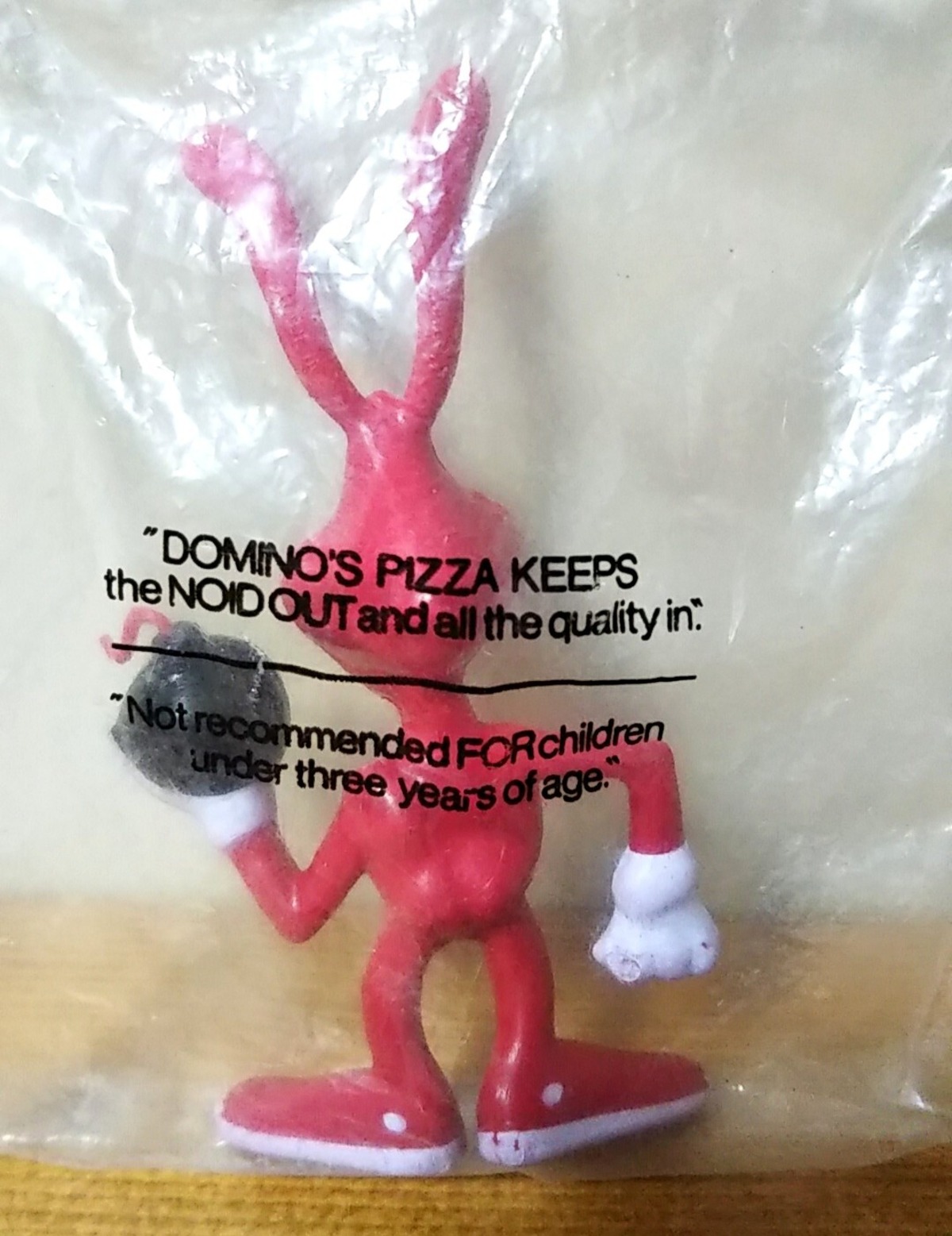 Noid Pvc NOID PVC FIGURE 爆弾を持つノイド PVCフィギュア 未開封 1987年 DOMINO'S PIZZA ドミノピザ ヴィンテージ ...