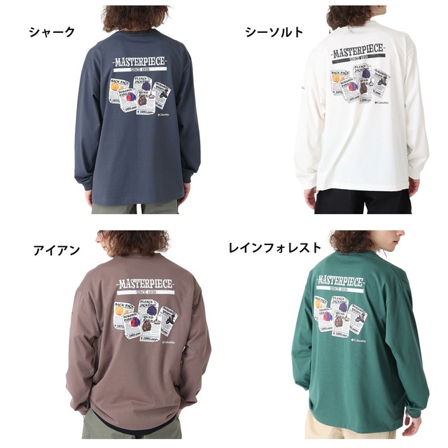 コロンビア Columbia 長袖Tシャツ フォートモーニンググラフィックロングスリーブティー Fortmorning Graphic L/S Tee PM0578