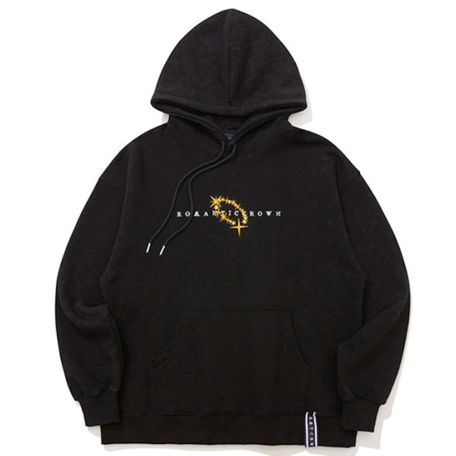 【ROMANTIC CROWN】CIRCLE UNIVERSE HOODIE(BLACK)