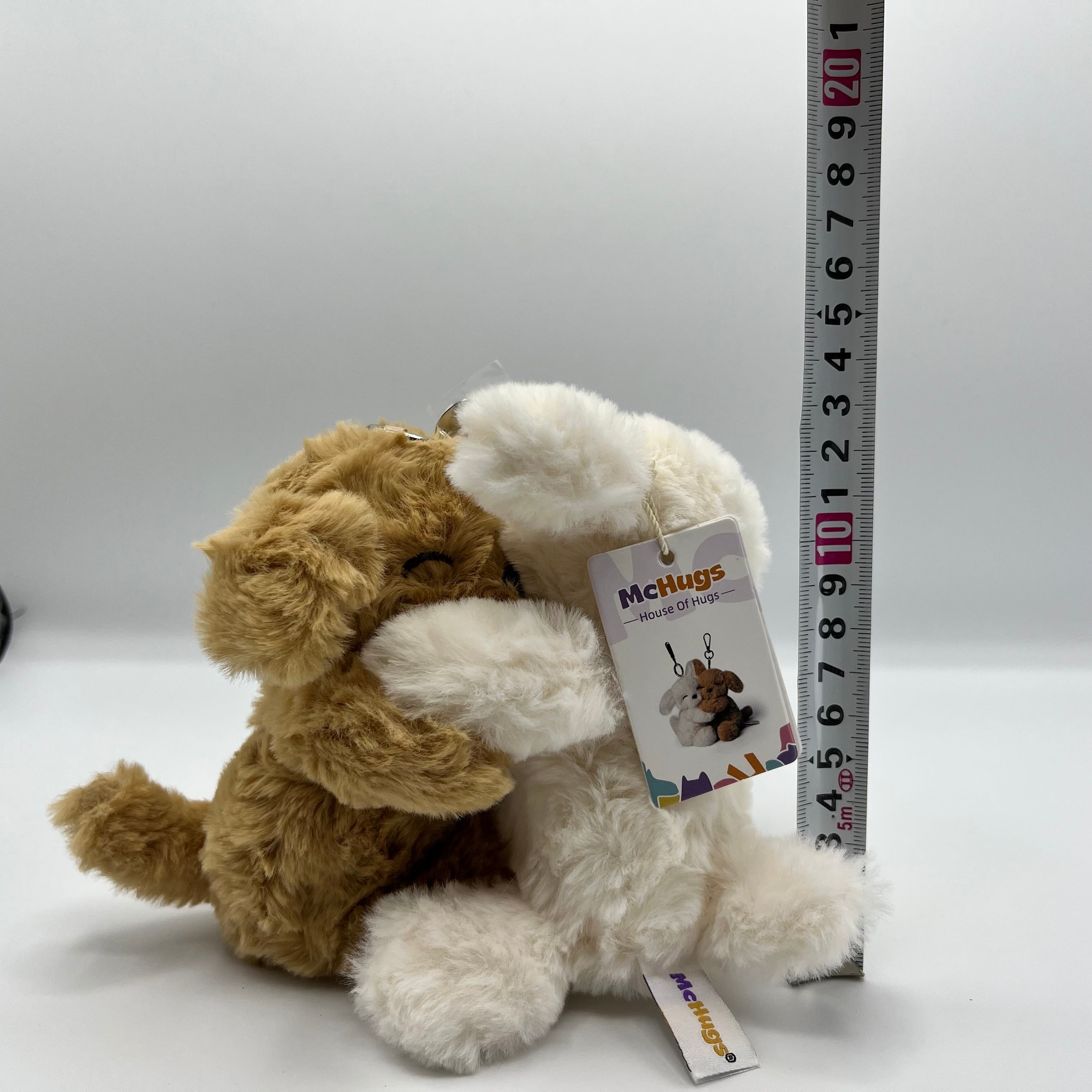 McHugs Snuggle Dog Charm ぬいぐるみ 犬 マックハグス MC600111 | 紅玉堂