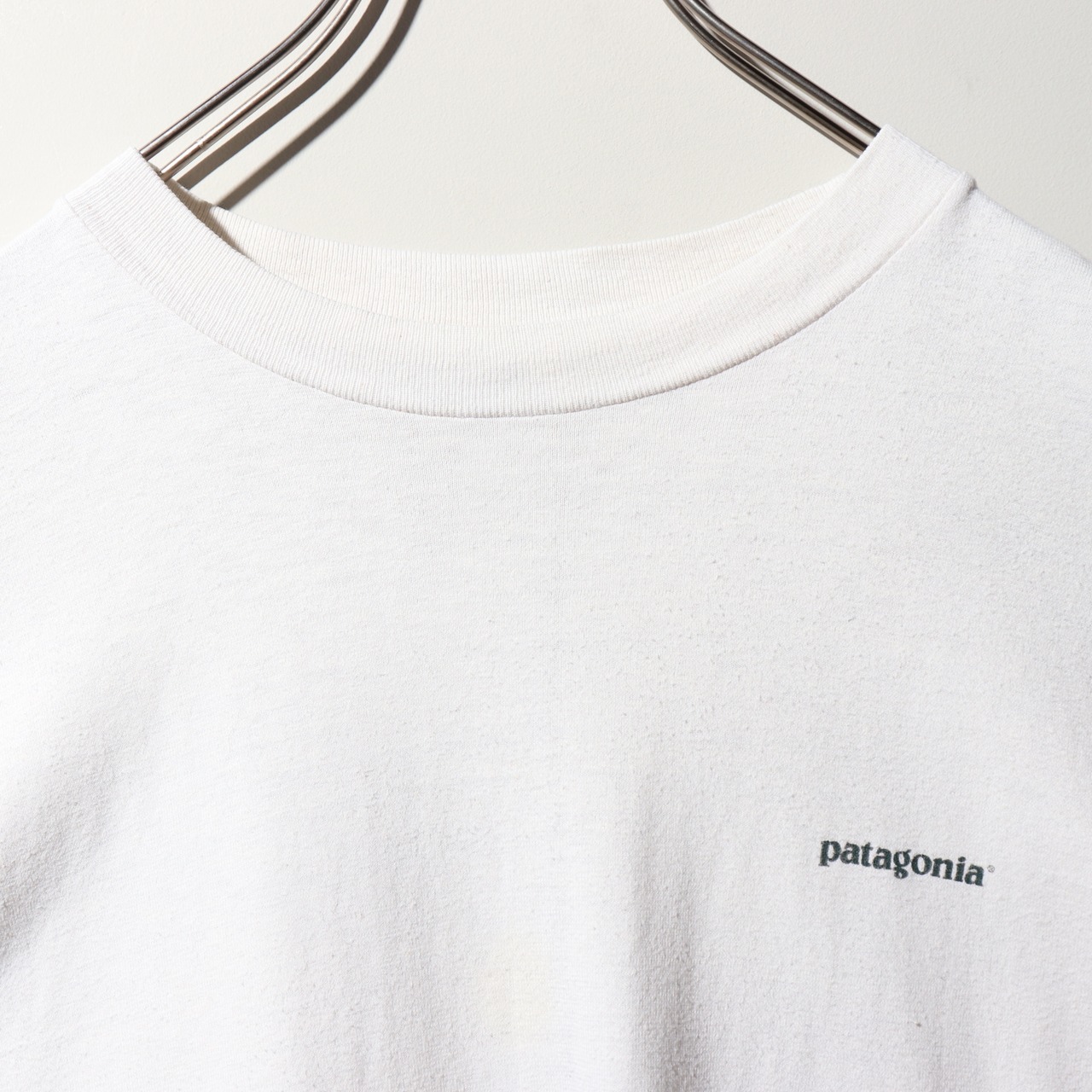 Mint Condition L Patagonia USA パタゴニア オフホワイト Tシャツ 生成り ナチュラル 80s 90s