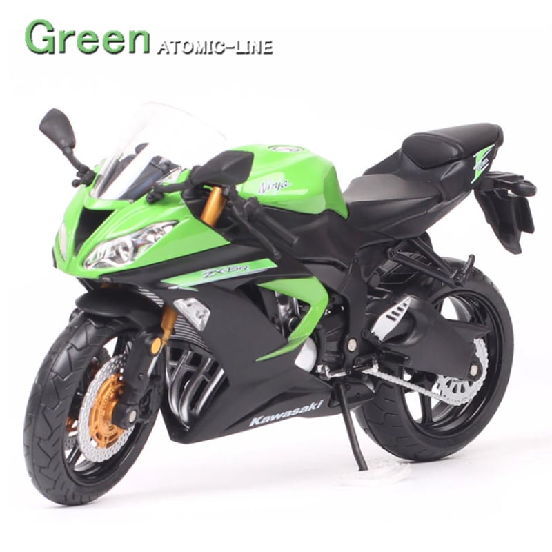 カワサキ ZX-6R ニンジャ 1/12 ミニカー 全3色 バイク 合金 カワサキ ZX-6R ニンジャ 1/12 ミニカー 全3色 バイク 合金