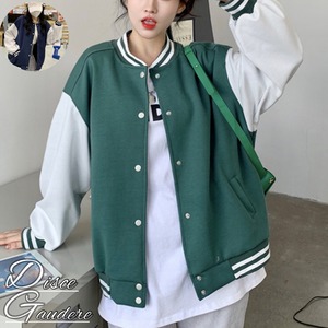 【韓国通販 dgo】American retro baseball jacket 2colors（B1324）