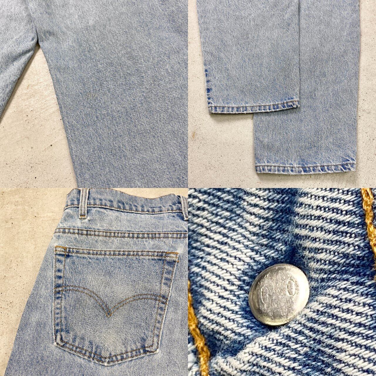 90年代 USA製 Levi's リーバイス 560 デニムパンツ ワイド テーパード