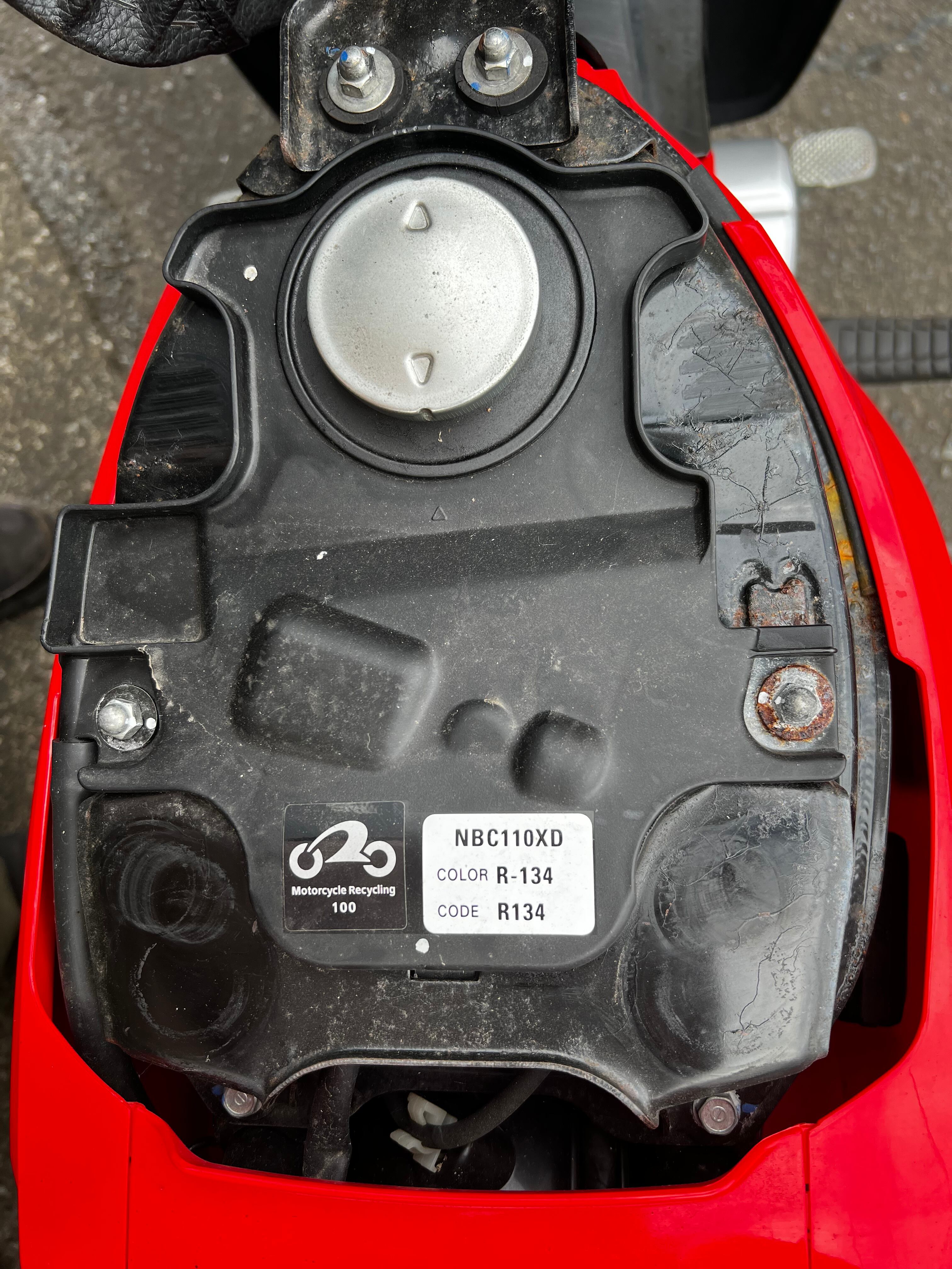 トラックボーイ 1994年 Sold Out】ホンダ クロスカブ110 JA10 ファイティングレッド