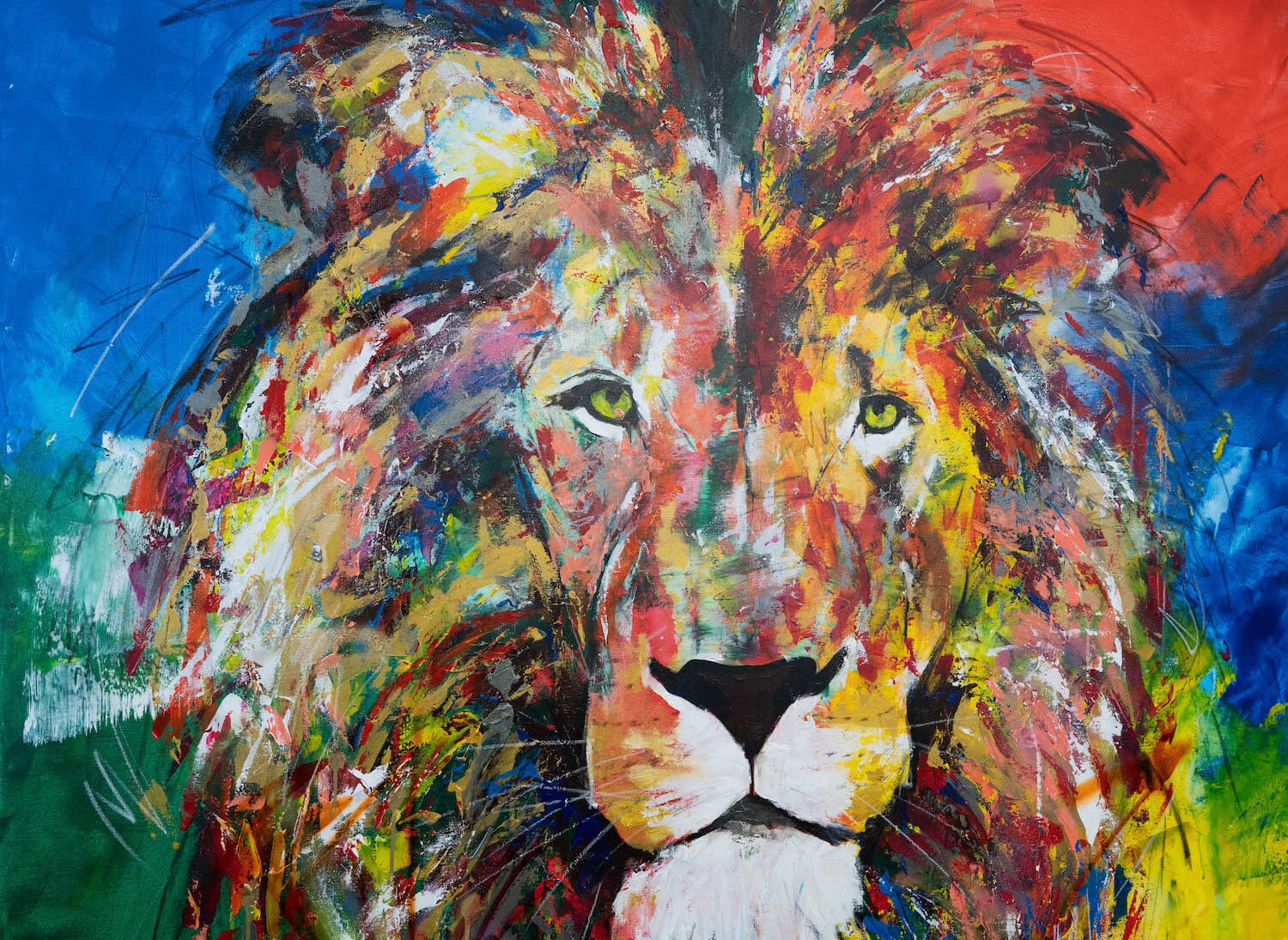 LION / ライオンの現代アート作品 絵画販売 | TOMOYA GALLERY STORE