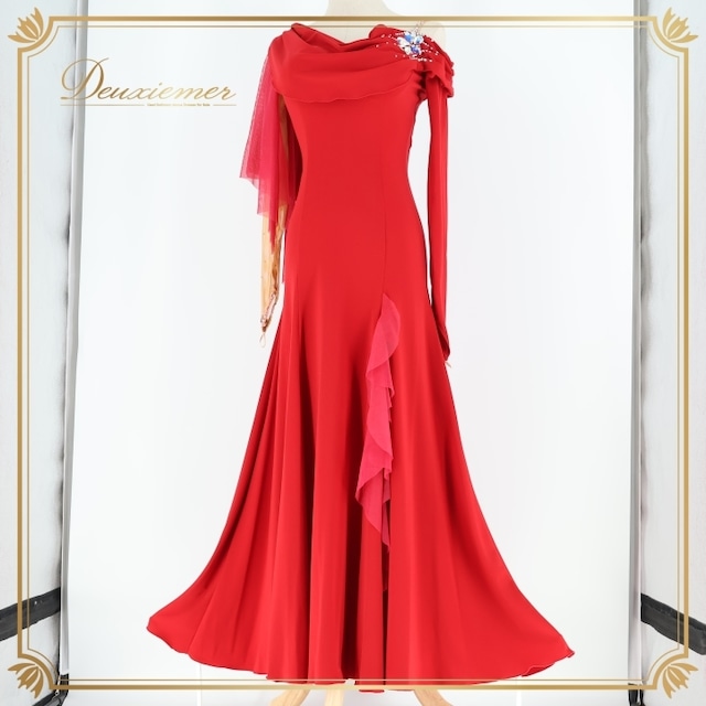 社交ダンス 衣装 チャコット Chacott ワンピース ドレス 赤 無地 スリット 上品 綺麗 華やか 伸縮 ストレッチ パーティドレス レッド系 スタイリッシュ エレガント フェミニン ダンスコンペティション おしゃれ 大人用 女性用 黒系 社交ダンス 衣装 チャコット Chacott ワンピース ドレス 赤 無地 スリット 上品 綺麗 華やか 伸縮 ストレッチ パーティドレス レッド系 スタイリッシュ エレガント フェミニン ダンスコンペティション おしゃれ 大人用 女性用 黒系