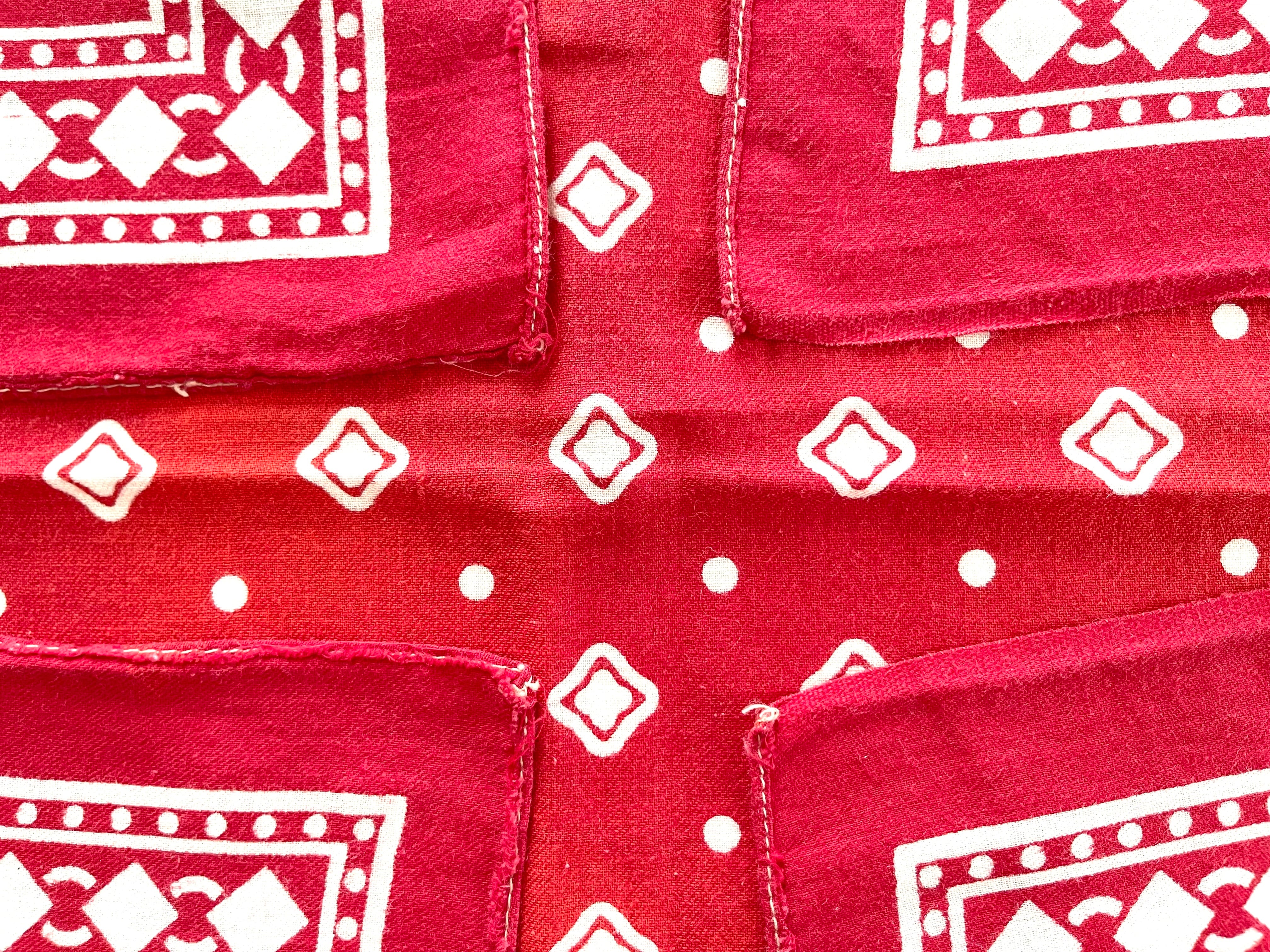 IRON WEAVE・Special】ヴィンテージバンダナ レッド | swallows