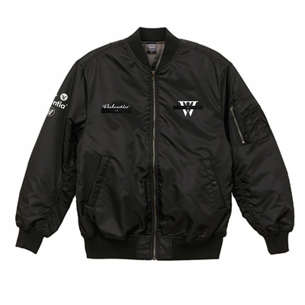 （両面印刷）United Athle タイプ MA-1 ジャケット（中綿入）