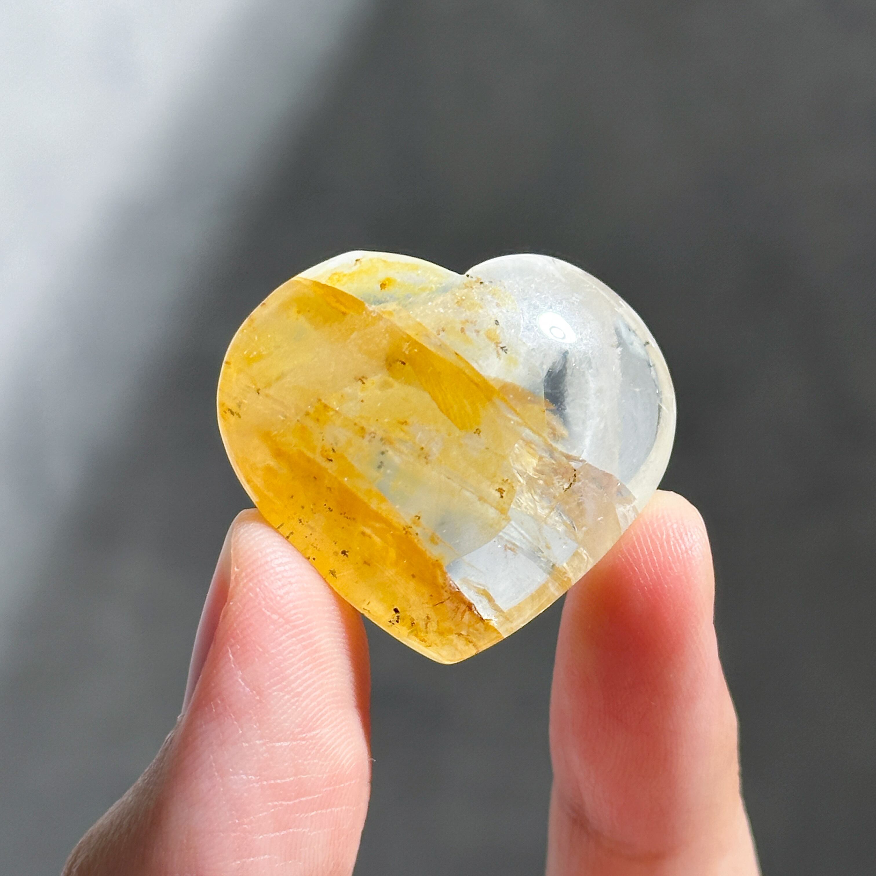 ゴールデンヒーラー ハート型 71◇ Golden Healer ◇ 天然石・鉱物