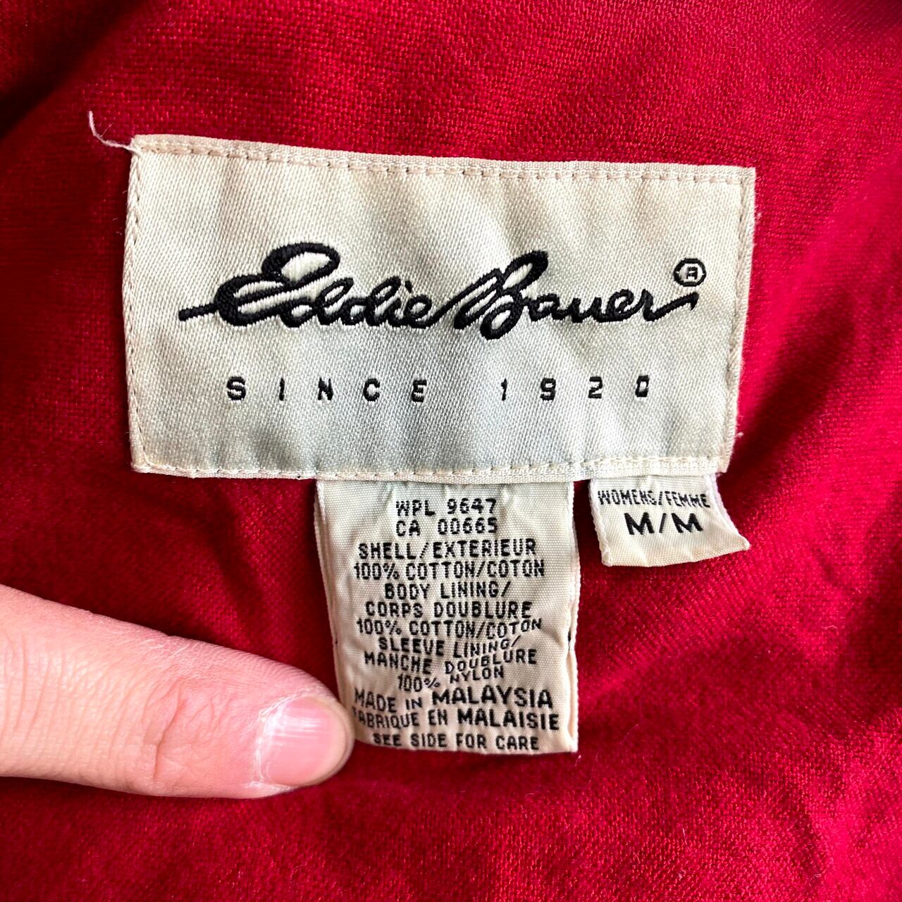 Eddie Bauer エディーバウアー デニムカバーオール レディースM