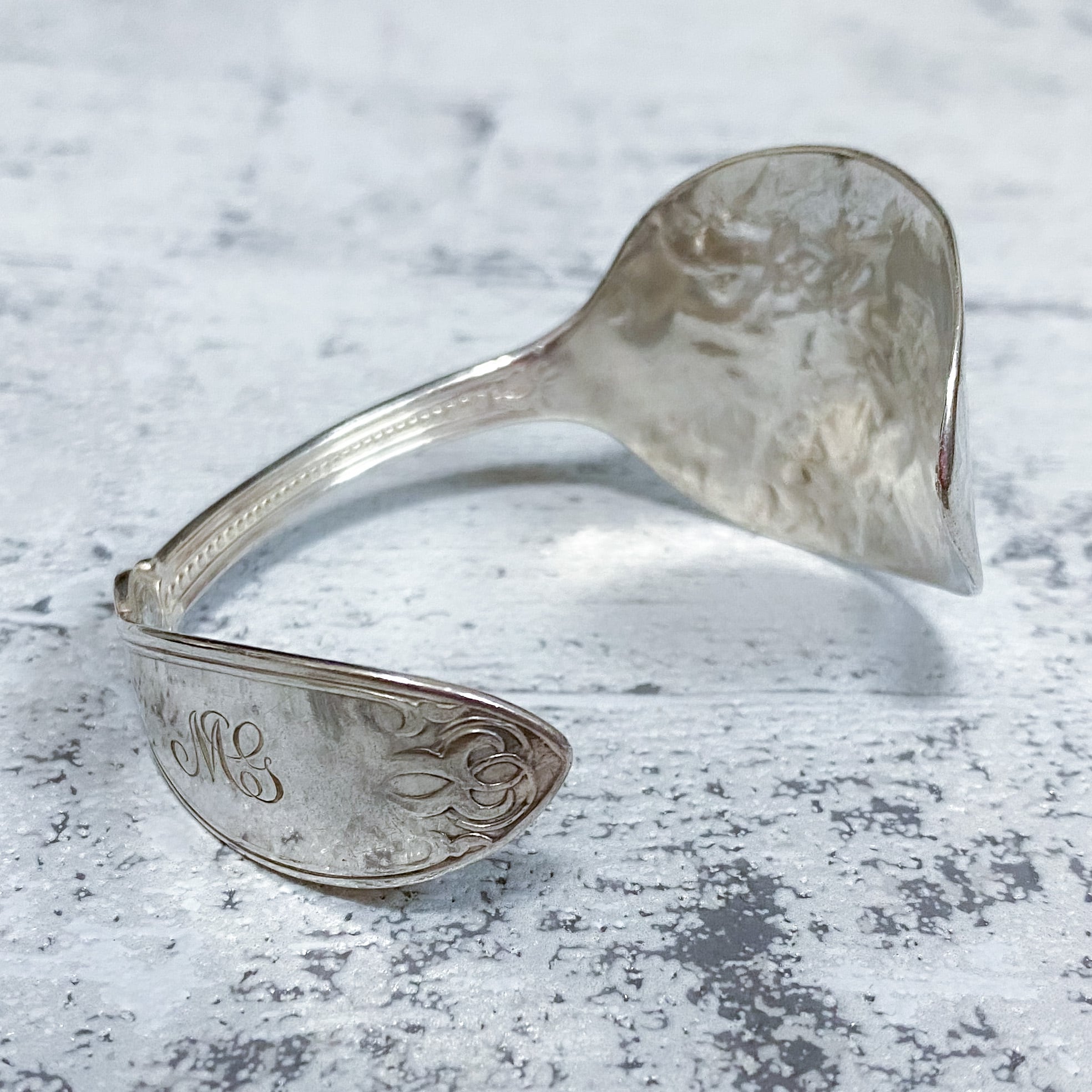 Tiffany&Co. Antique Cutlery StarringSilver Bangle ティファニー