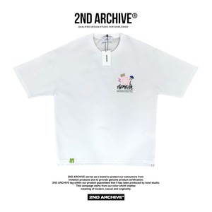 2ND014 2NDARCHIVE Tシャツ 韓国ファッション オーバーサイズ ユニセックス