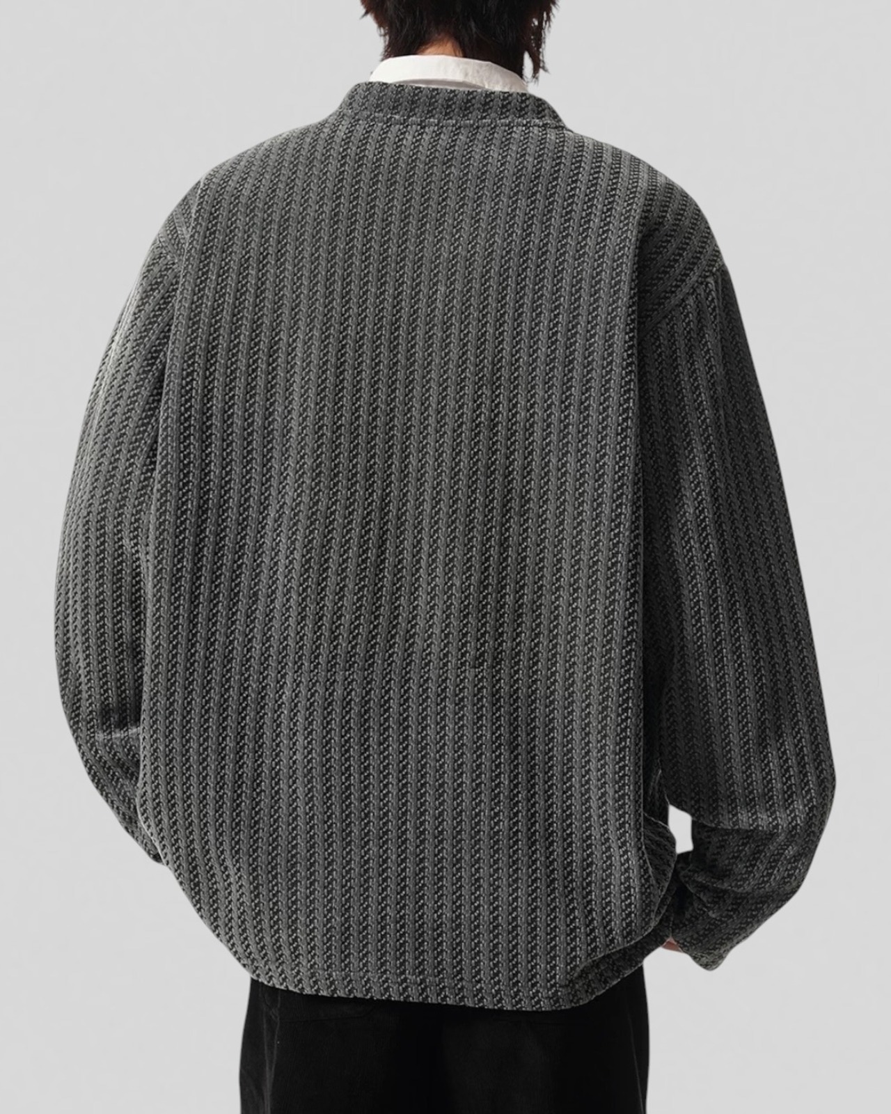 Stripe Weave Shirt（15％/70％/100％）