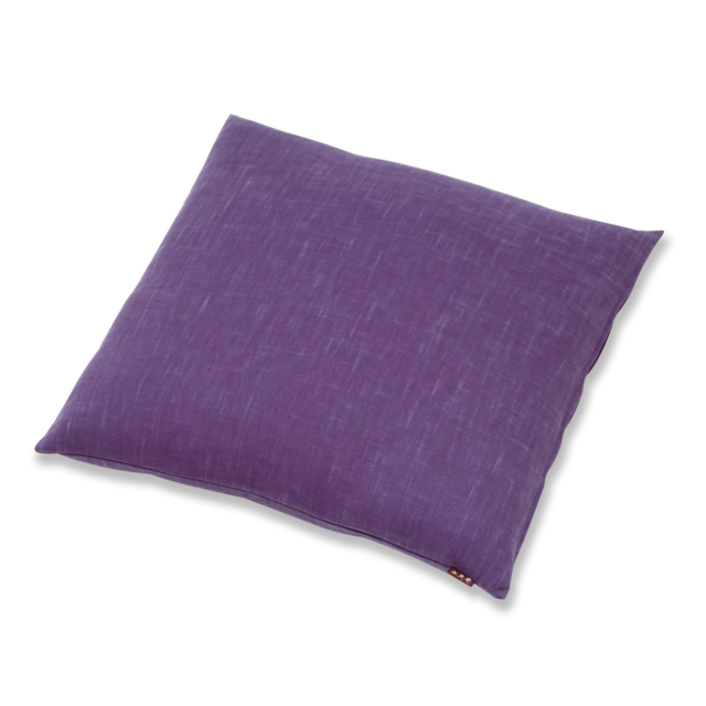 おぼろ染　小座布団（カバーのみ）　VH（本紫）45×45（クッション対応）