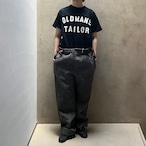 OLDMANS TAILOR (オールドマンズテーラー) / OMT Print Crew S/S TEE /OMTプリントクルーネックTシャツ black #m1014