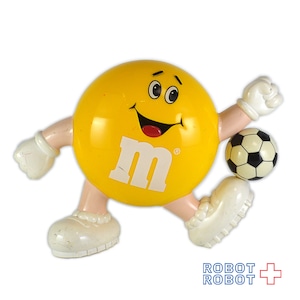 M&M's ディスペンサー イエロー サッカー エムアンドエムズ