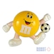 M&M's ディスペンサー イエロー サッカー エムアンドエムズ