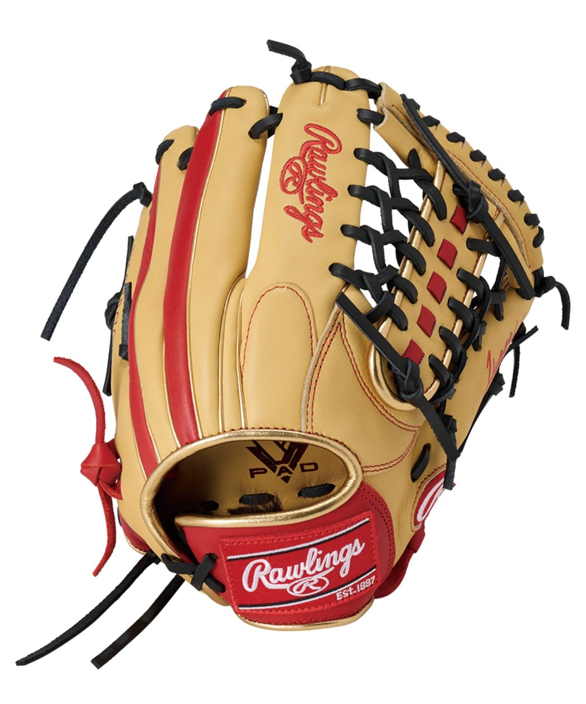 Rawlings プレミアムモデル 軟式グローブ キャメル　オールラウンド　左着 Rawlings(ローリングス)野球用 グラブ グローブ 軟式 JR. 子供