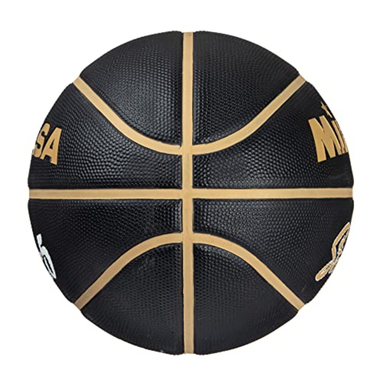 ミカサ(MIKASA)バスケットボール5号 ゴム ブラック/ゴールド BB502B-BKGL-EC 推奨内圧0.22~0.32(kgf/㎠)