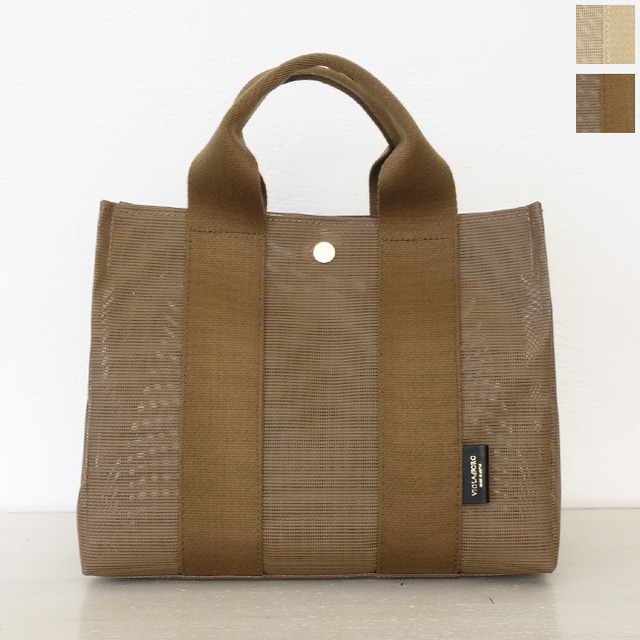 VIOLAd'ORO (ヴィオラドーロ) トートバッグ ショルダー 2WAY ターポリンメッシュ GINO V-2143