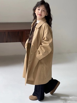 大人見え♡ キッズ トレンチコート