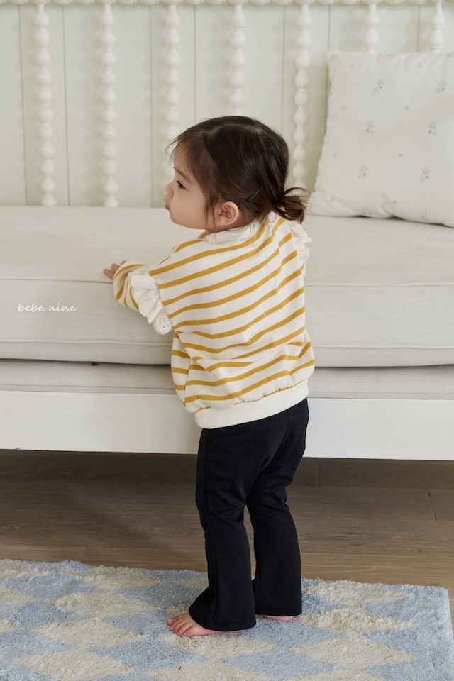 *即納* bebenine ボニーフリルスエット