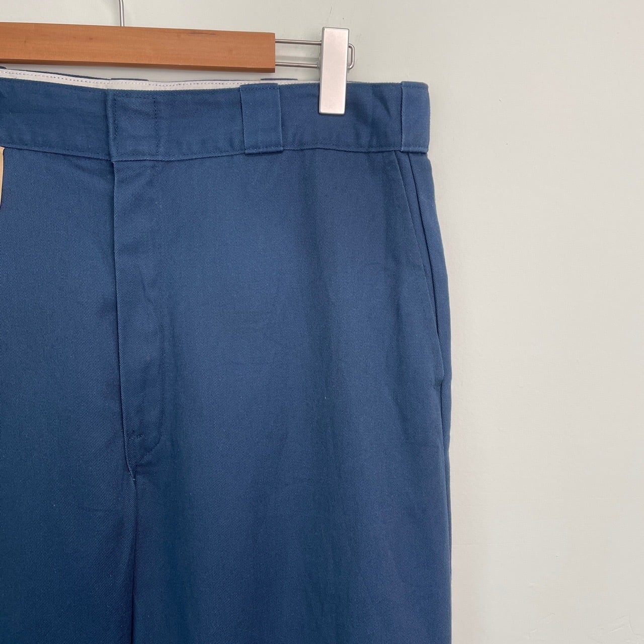 90s USA製 Dickies 874 ワークパンツ 青 ブルー ヴィンテージ 古着 90
