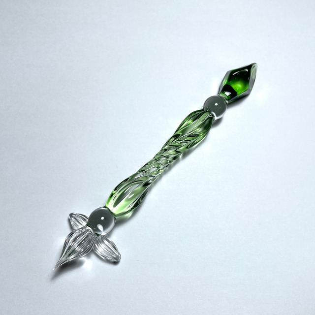 Ore glass pen  エメラルドグリーン