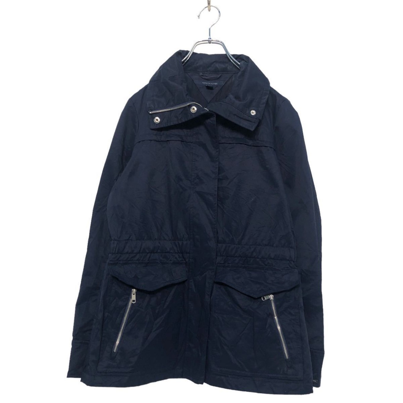 TOMMY HILFIGER ナイロン ジャケット XS ネイビー トミーヒルフィガー 