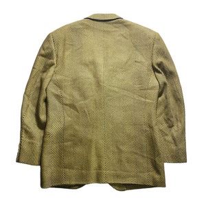vintage V2 by VERSACE herringbone pattern cashmere brend tailored jacket