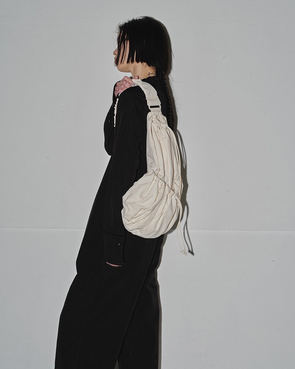 TODAYFUL Nylon Gather Bag ナイロンギャザーバッグ Ecru TODAYFUL Nylon Gather Bag ナイロンギャザーバッグ Ecru