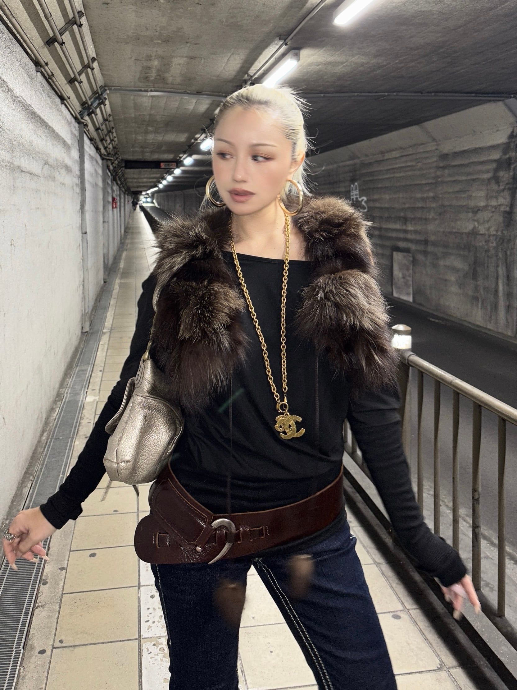 ジャケット・アウター 00s gothic punk lolita fur jacket y2k 00s gothic punk lolita fur jacket y2k Amazon.com: KFVIM Y2k Zip up