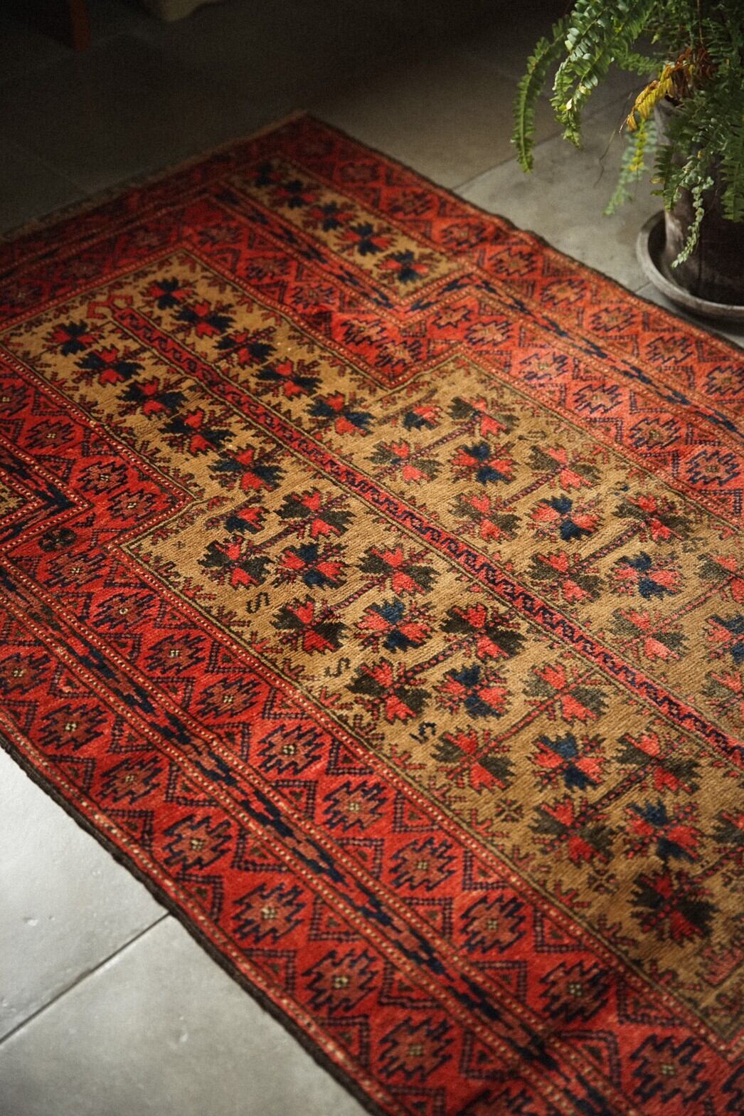 659-Vintage Baluch rug