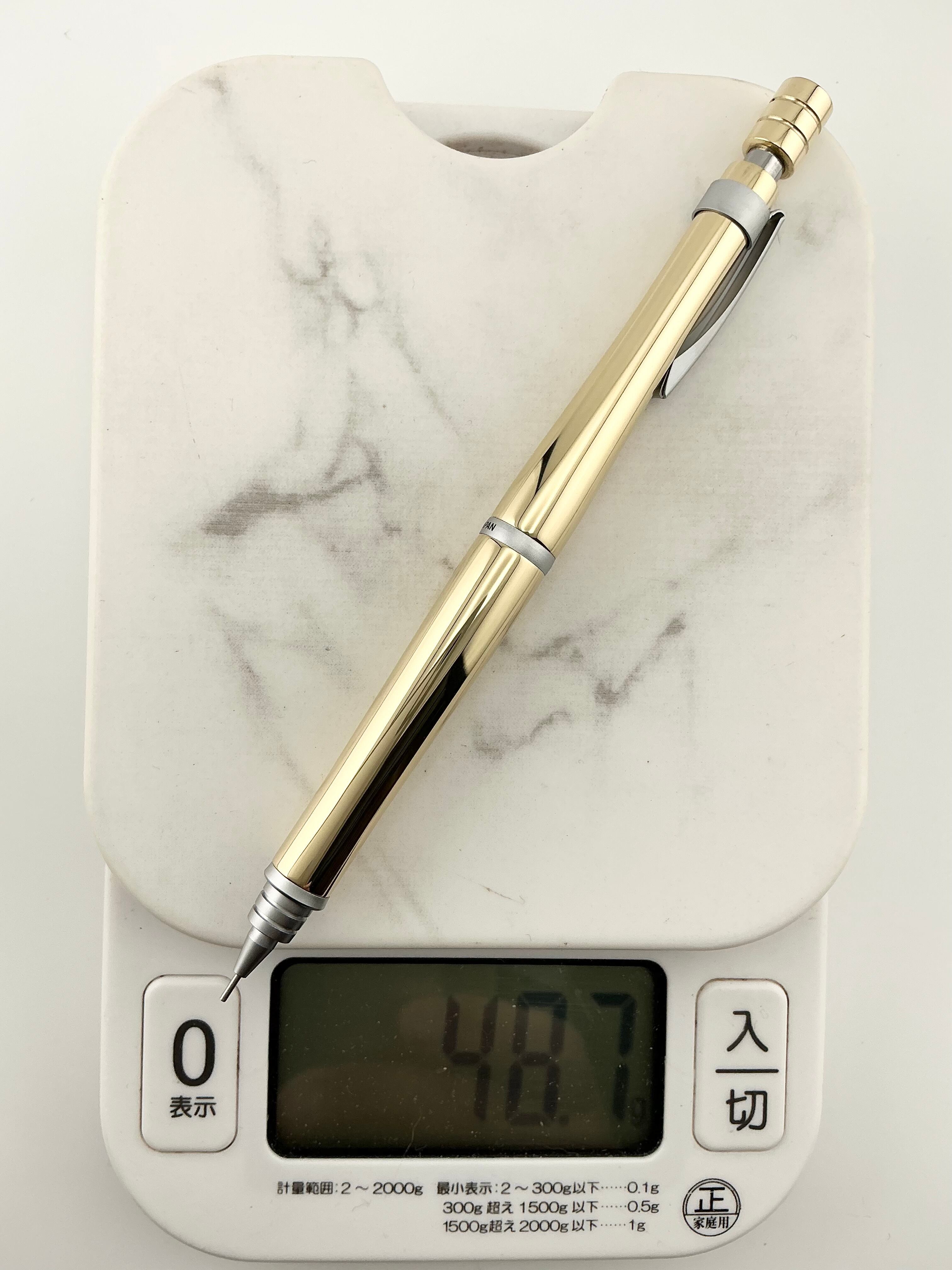 PILOT S20 真鍮カスタム ミラーポリッシュ仕様 0.5mm シャーペン