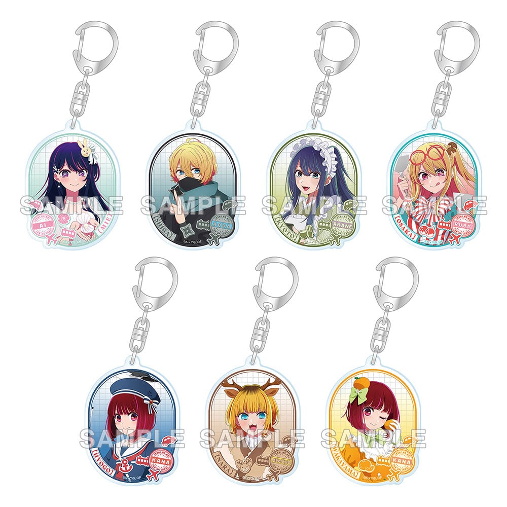 【推しの子】 【47都道府県の子】トレーディングアクリルキーホルダー 近畿エリア