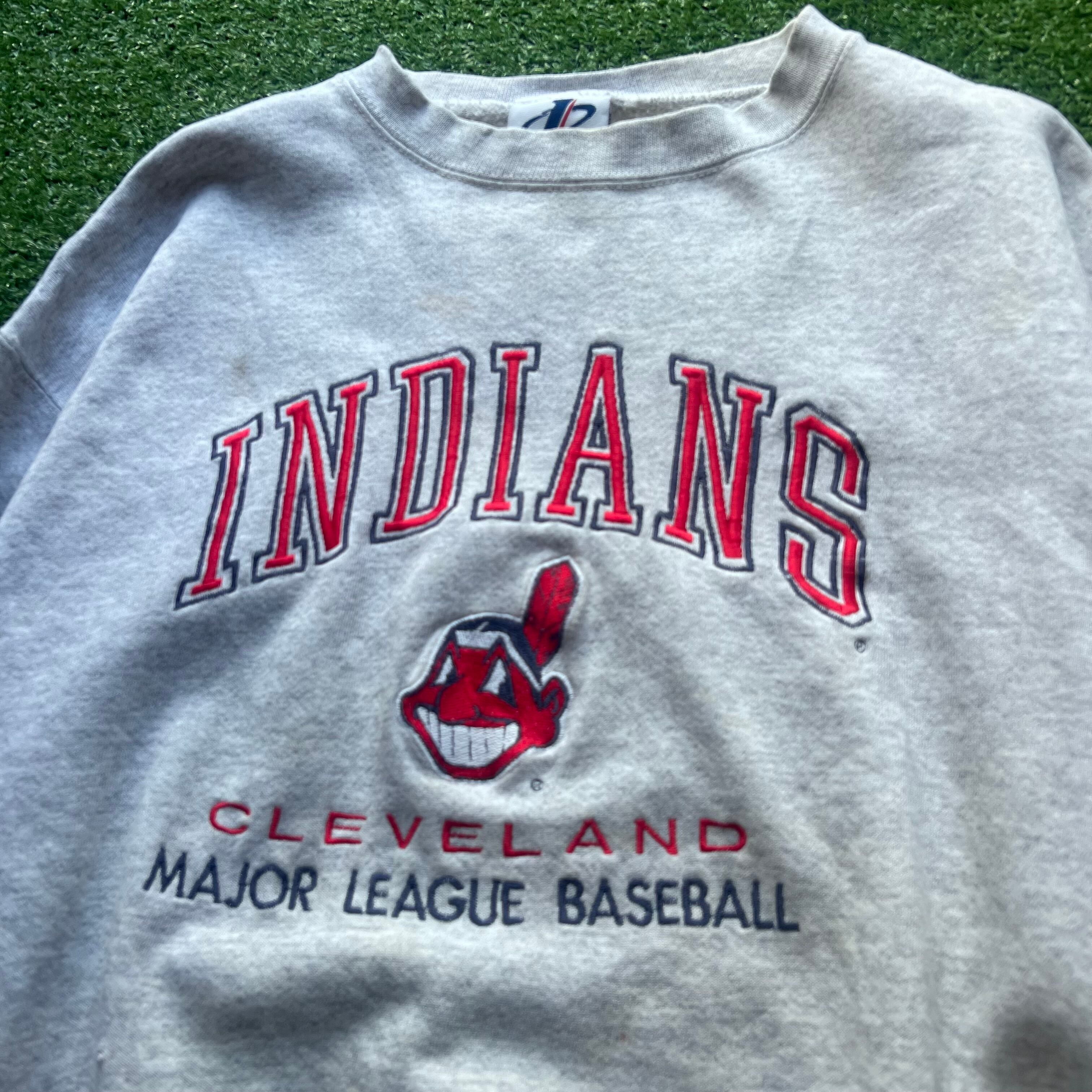MLB 90s USA製 クリーブランド・インディアンス スウェット | 古着屋