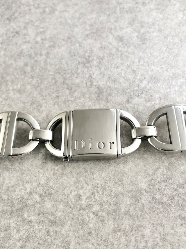 Christian Dior クリスチャン ディオール 腕時計 シルバー パンディオラ ステンレススチール クウォーツ D78-100 vintage ヴィンテージ オールド pbcnse