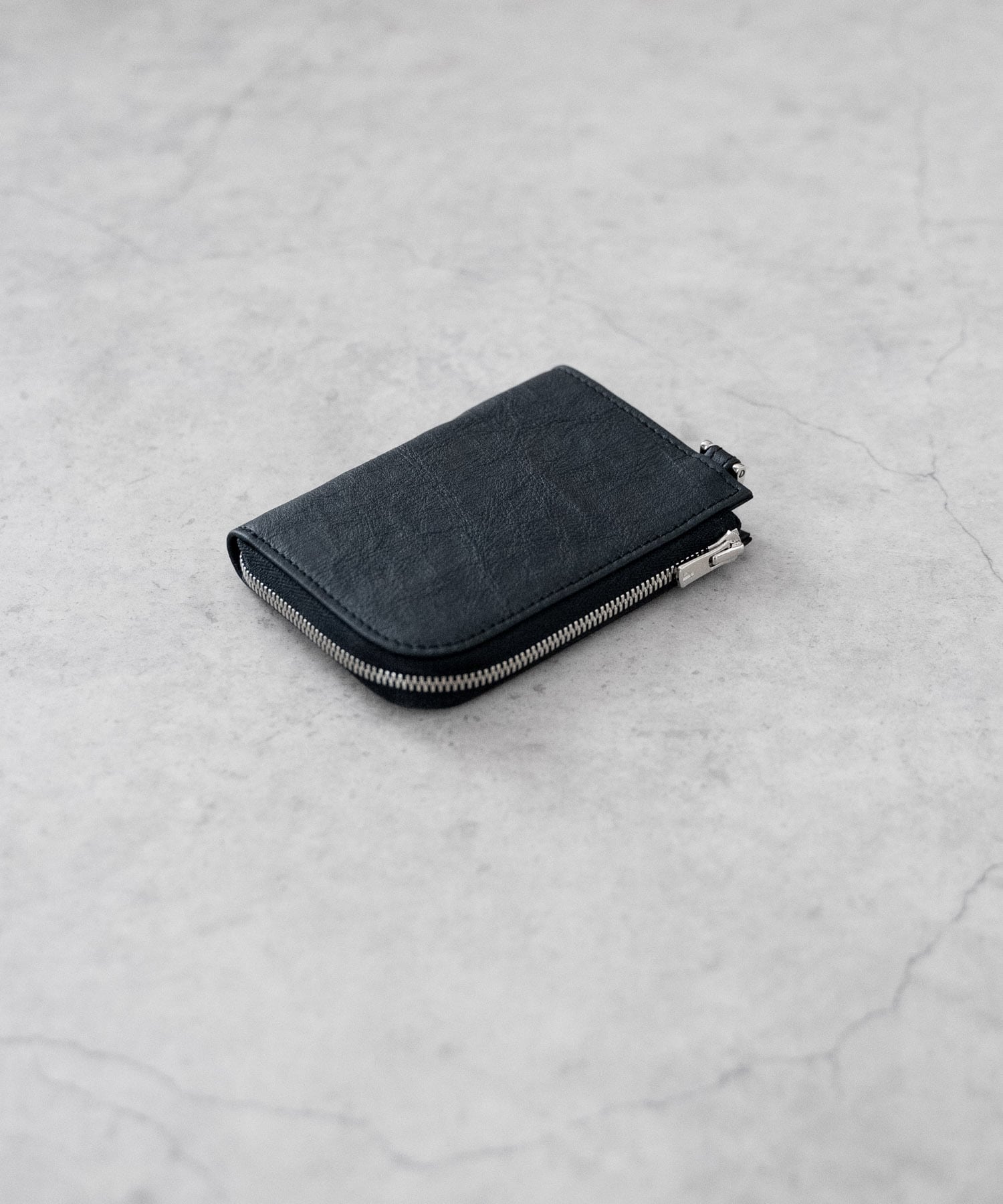 Dyneema Leather COMPACT ZIP WALLET/3038#1/超軽量ダイニーマレザー