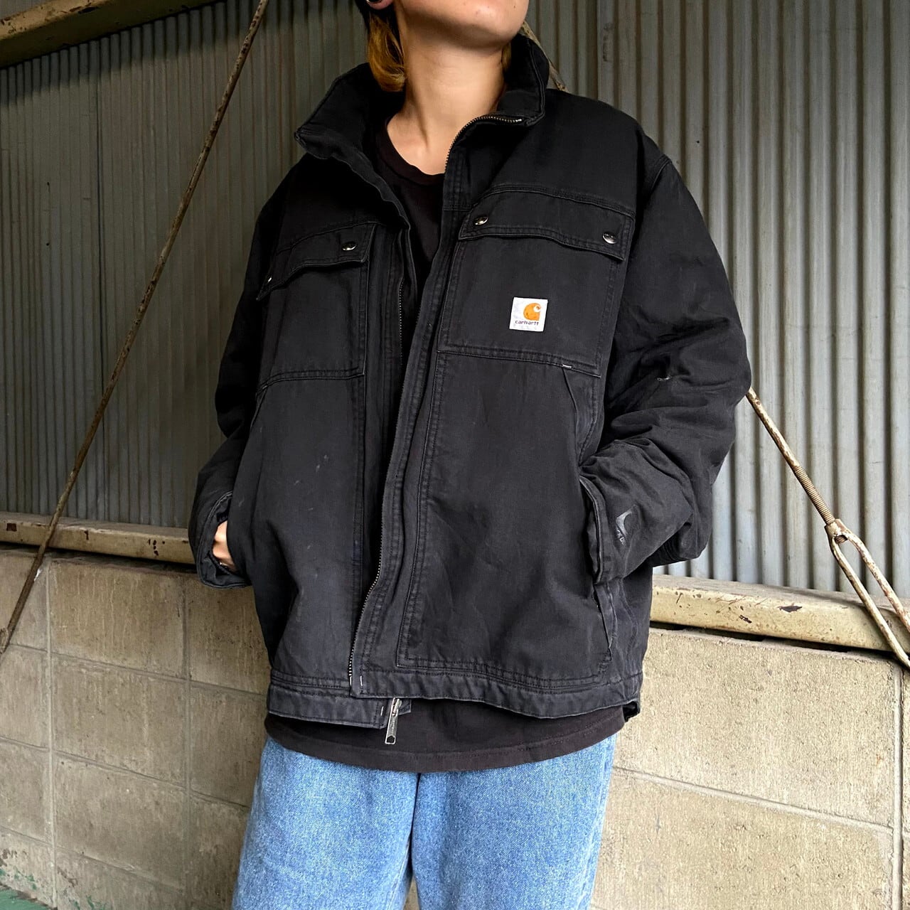 【お値下げセール！】carhartt ダックジャケット ブラック