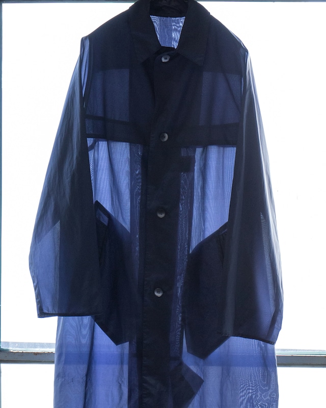 1970s sheer nylon coat