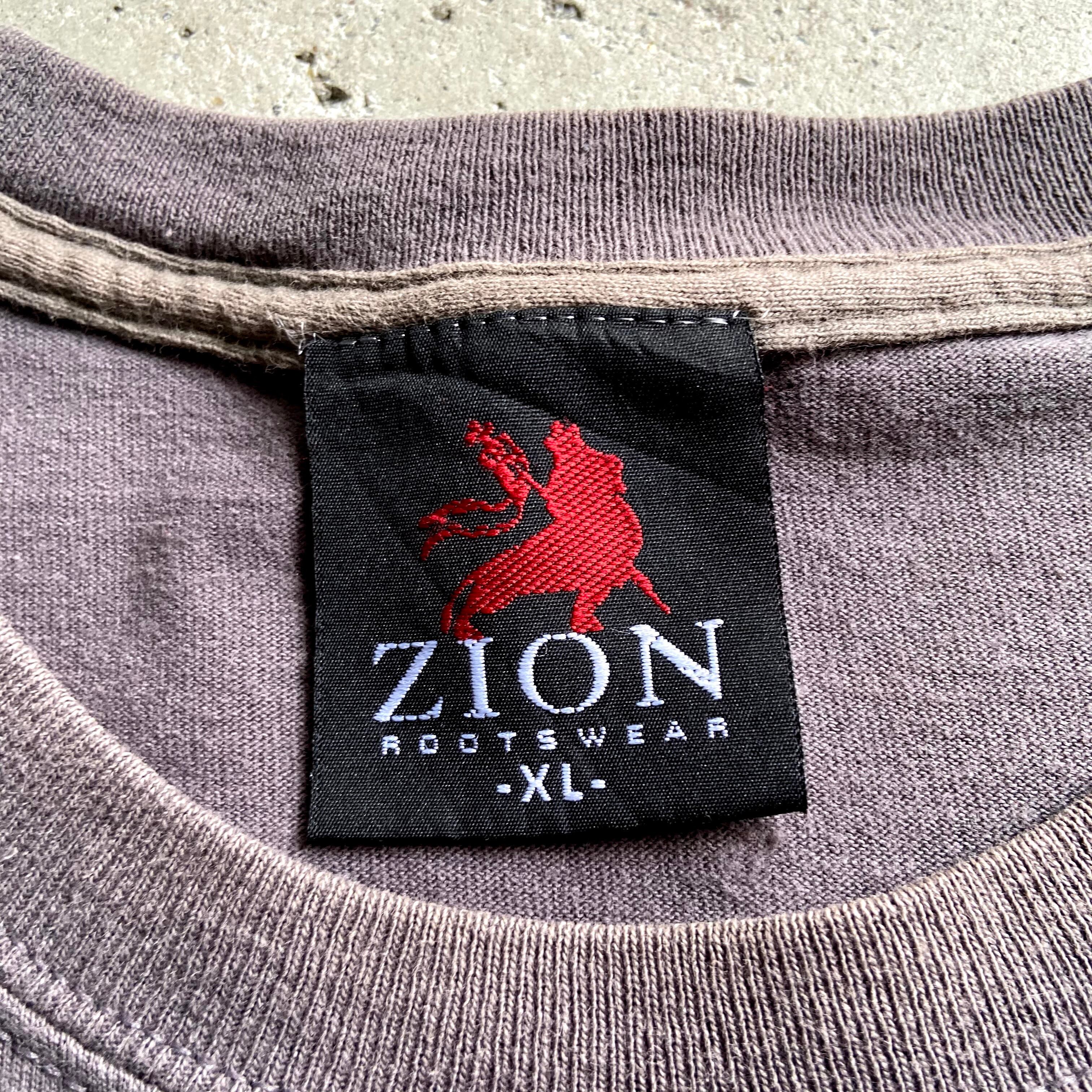 ZION ROOTS WEAR BOB MARLEY HERB ボブ・マーリー Tシャツ メンズXL 