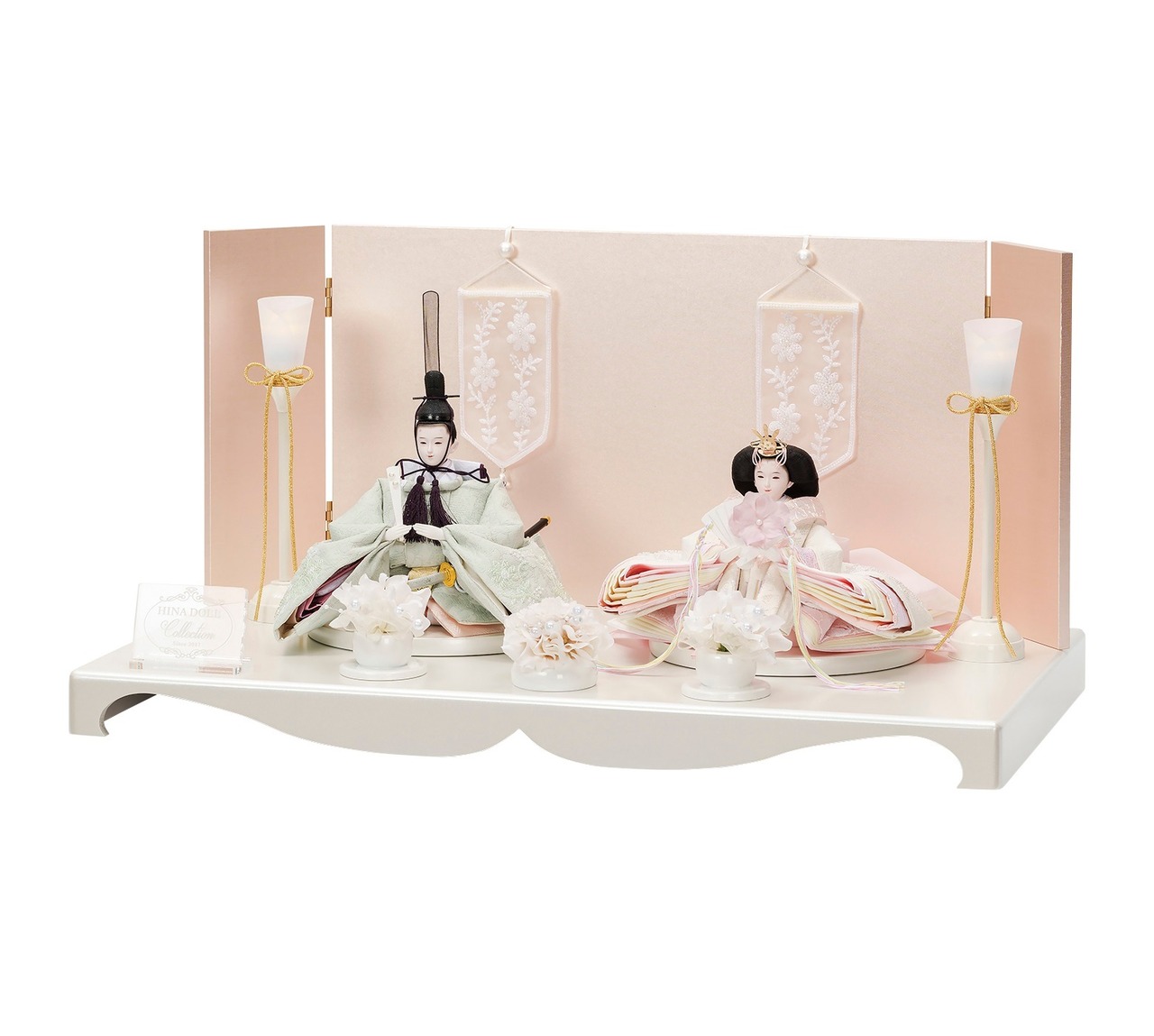 Fluer（フルール） ｜雛人形｜ひな人形｜親王平飾り｜HINA DOLL Collection｜人形工房道翠｜平安道翠