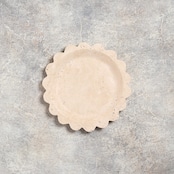 MARBLE CIRCLE DECO TRAY - Roman Travertine