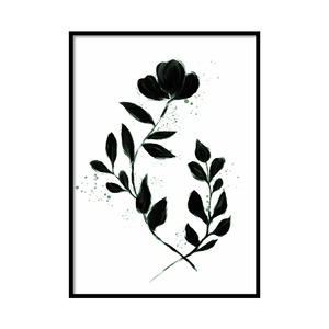 A0114/北欧モダン/アートポスター【 A4 / A3 / A2 / A1 サイズ・フレーム 付きに変更可 】